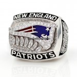 2011 New England Patriots AFC Championship Ring/Pendant (C.Z. logo)